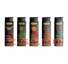 Турбо фонарик (ПАНДА 777) МЕТАЛЛ Jet пламя авто 1*25*20