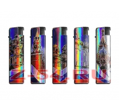 \Турбо фонарик (ТИГР 636) МЕТАЛЛ Jet пламя Domes 1*25*20